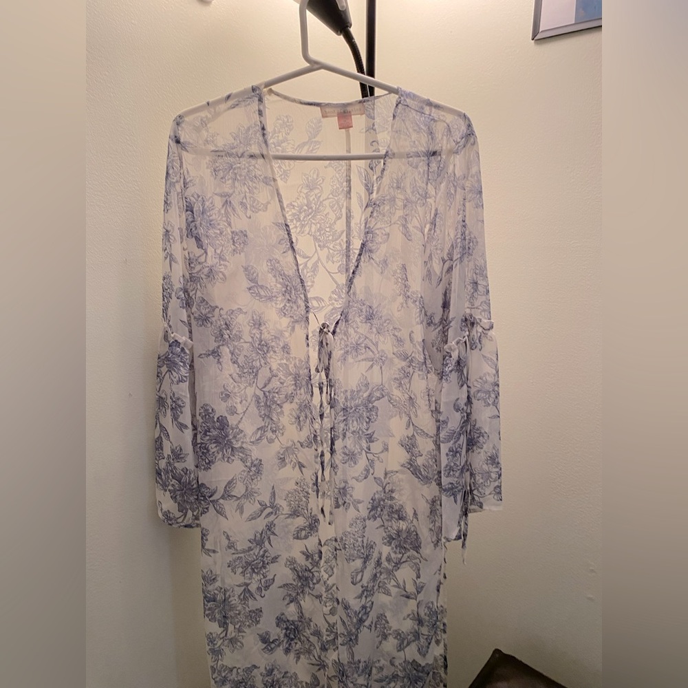 Sheer Floral Coverup! Another summer steal :)